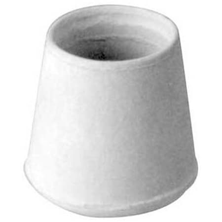 Allpoints Tip, Crutch , F/ 1"Od Tube, Wht 1211041